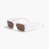 KHAITE x Oliver Peoples 1995C in White and Brown