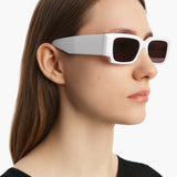 KHAITE x Oliver Peoples 1995C in White and Brown