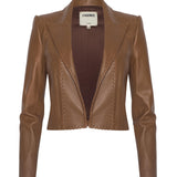 L'AGENCE - Dulcie Leather Blazer