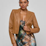 L'AGENCE - Dulcie Leather Blazer