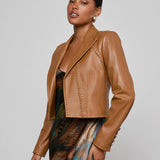 L'AGENCE - Dulcie Leather Blazer