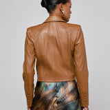 L'AGENCE - Dulcie Leather Blazer