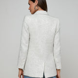 L'AGENCE - Cambrie Oversized Sequin Blazer