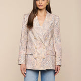 L'AGENCE - Cambrie Oversized Linen - Blend Blazer