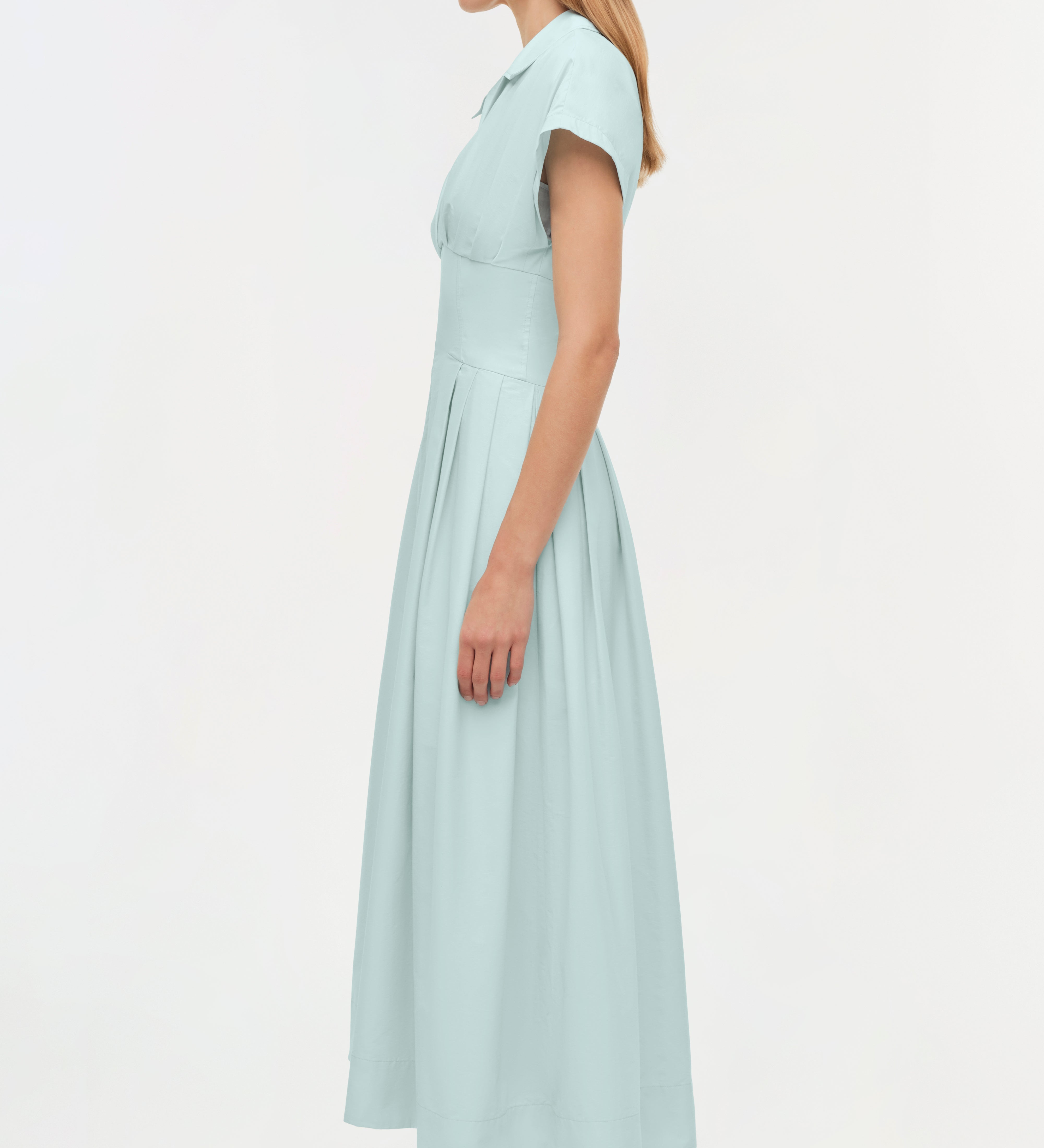 Simkhai - Farlow Cotton Faille Midi Dress