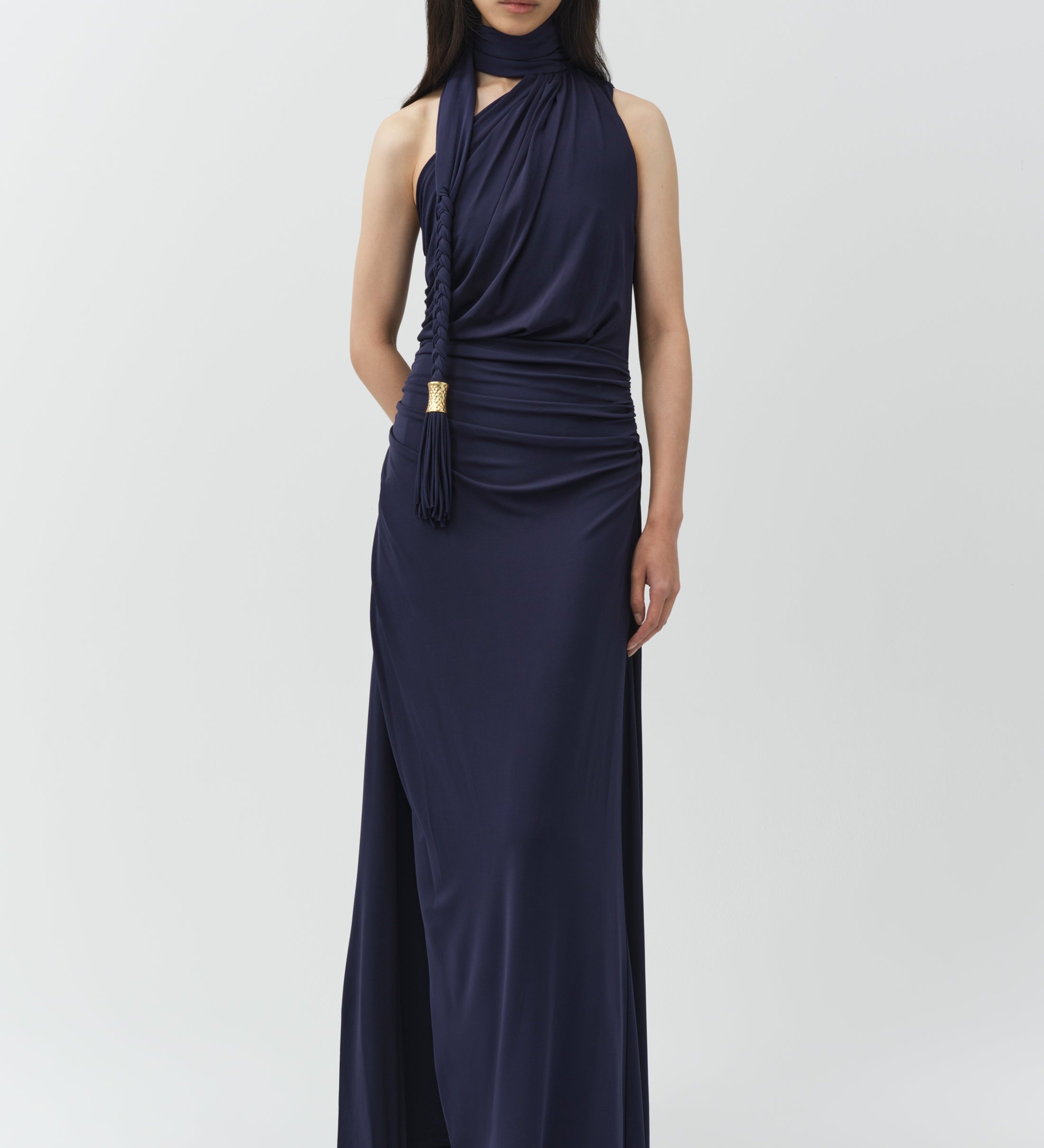 Simkhai - Moira Draped Jersey Gown