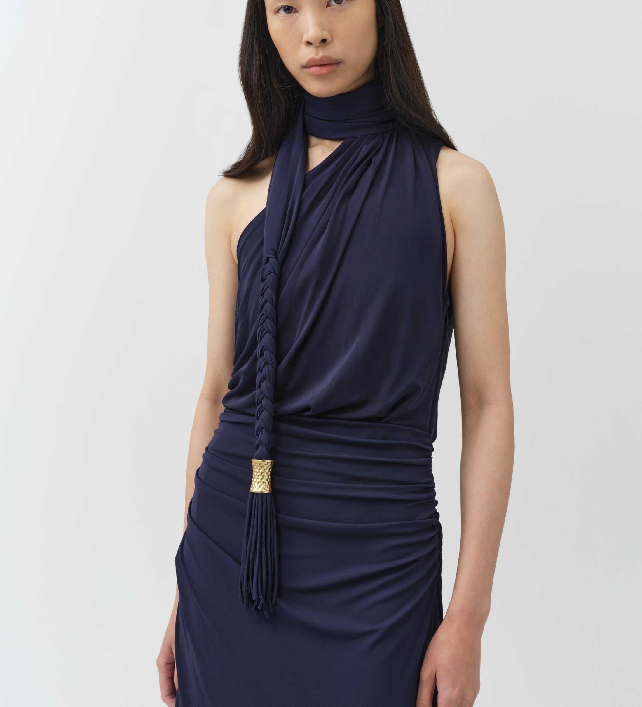 Simkhai - Moira Draped Jersey Gown