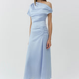 Simkhai - Joanna Off Shoulder Satin Midi Dress