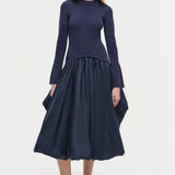 Simkhai - Kenlie Taffeta Knit Midi Dress