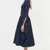 Simkhai - Kenlie Taffeta Knit Midi Dress