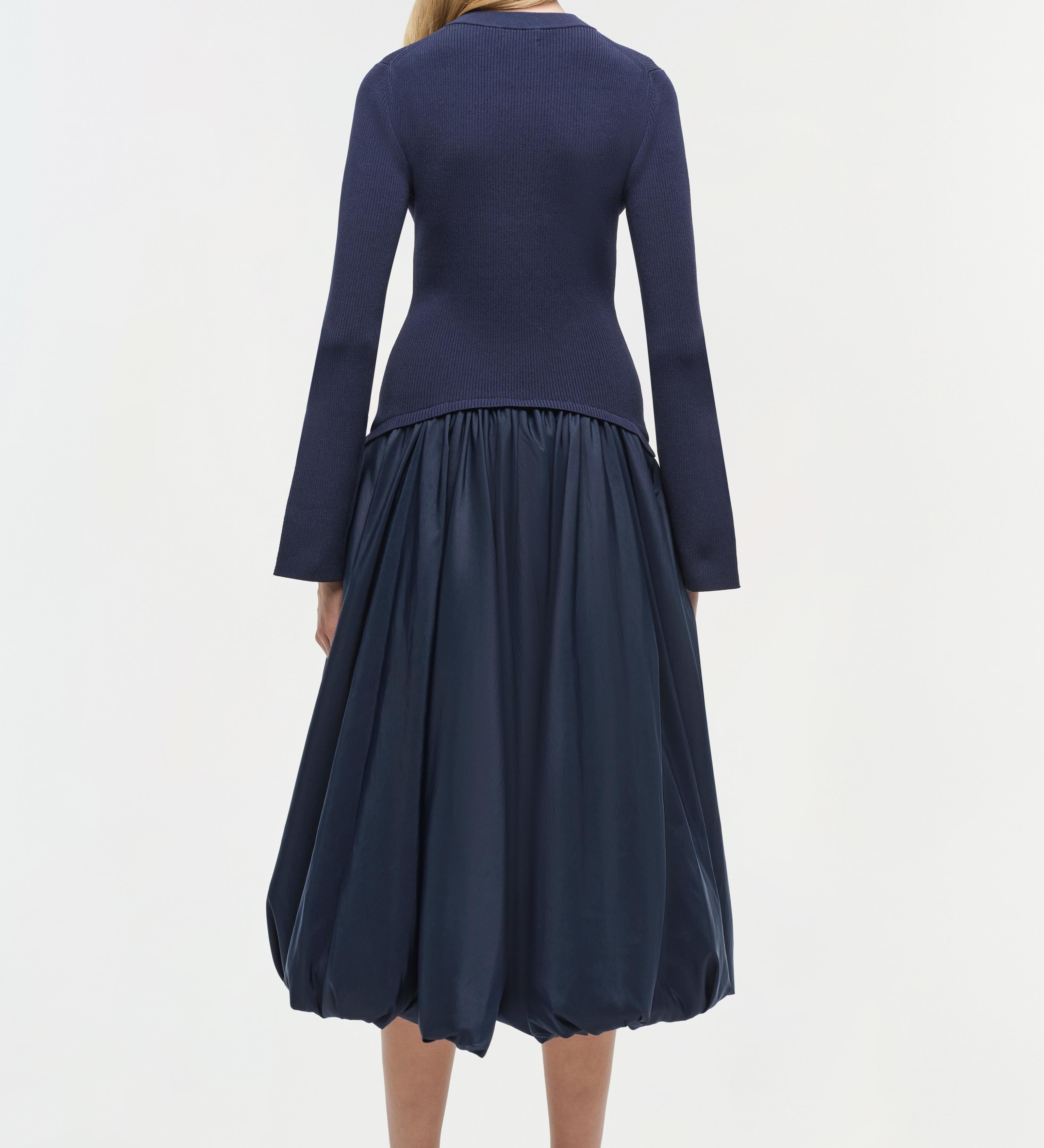 Simkhai - Kenlie Taffeta Knit Midi Dress