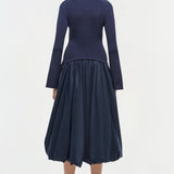 Simkhai - Kenlie Taffeta Knit Midi Dress