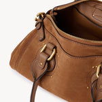 Paddington bag in suede leather