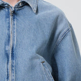 Agolde - Nile Denim Blouson Jacket in Space