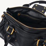 Chloé - Paddington bag in grained leather Black
