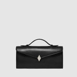 Metier - Edge Clutch Buttery Nappa Black