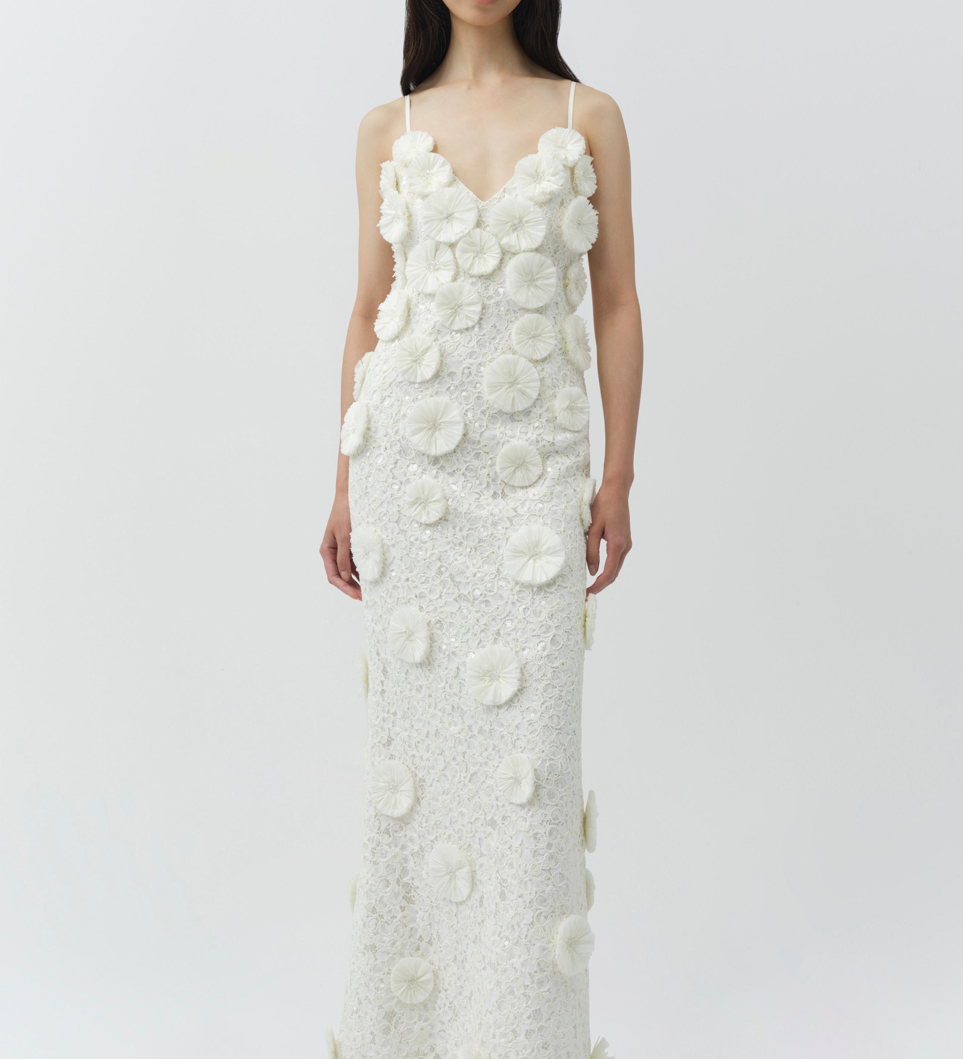 Simkhai - Maven Floral Raffia Gown