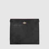 Metier - Stowaway Crossbody Soft Grain Leather Black