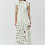Simkhai - Neve Embroidered Cotton Midi Dress