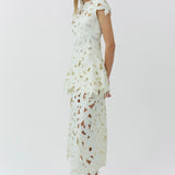 Simkhai - Neve Embroidered Cotton Midi Dress