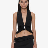 Christopher Esber - Crystal Pendant Tank