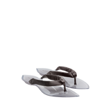 Alaïa - Invisible Padded Tong Sandals