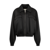 Saint Laurent - Shearling Trimmed Blouson Jacket