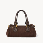 Paddington bag in suede leather