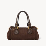 Paddington bag in suede leather