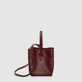 Métier - Vérité Mini Collapsible Tote Bag Buffalo Dark Cherry