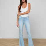 L'AGENCE - Taney Low - Rise Flare Jean