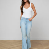 L'AGENCE - Taney Low - Rise Flare Jean
