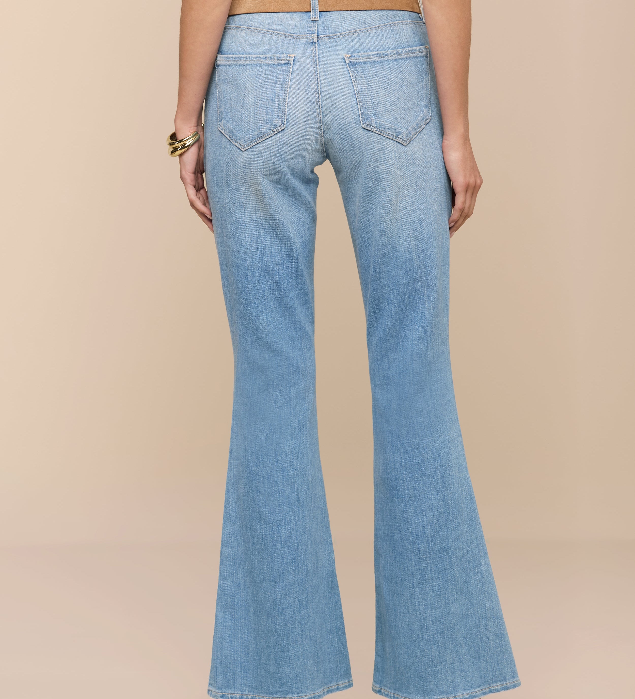 L'AGENCE - Taney Low - Rise Flare Jean