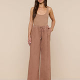 L'AGENCE - Connie Linen Drawstring Trouser