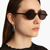 KHAITE x Oliver Peoples 2000C in Vintage DTB and Brown