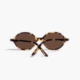 KHAITE x Oliver Peoples 2000C in Vintage DTB and Brown
