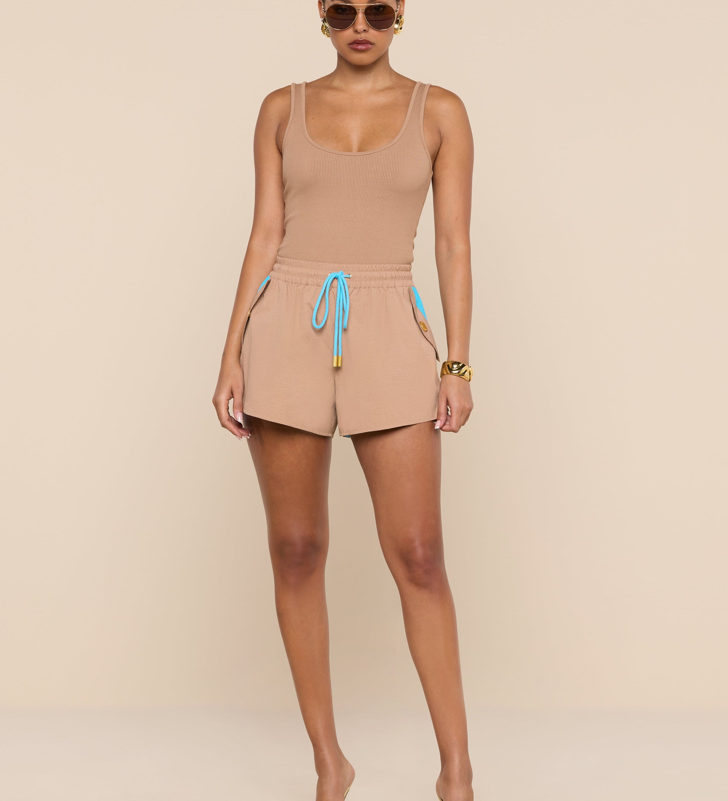 L'AGENCE - Grayson Nylon Short
