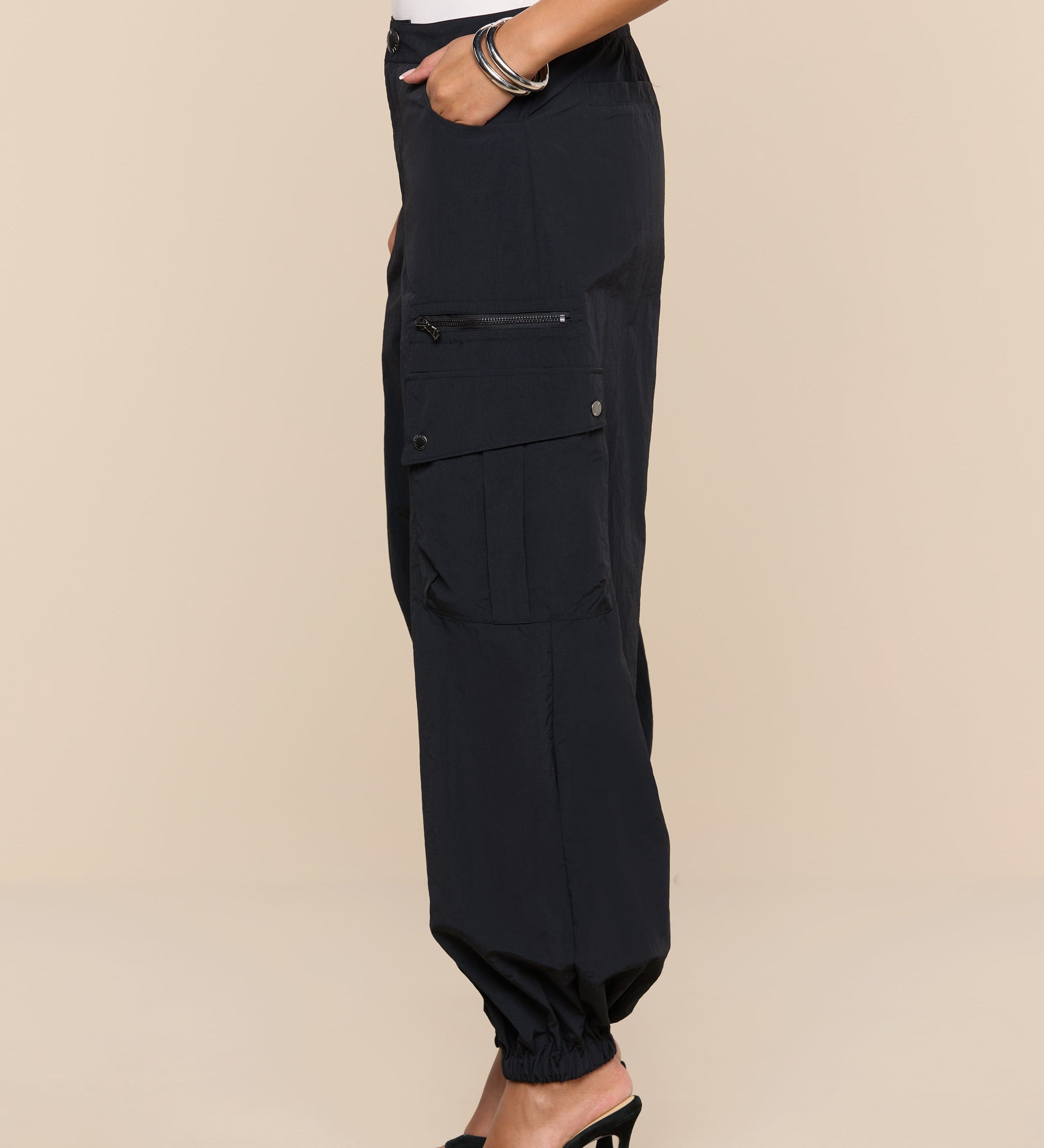 L'AGENCE - Greer Nylon Jogger