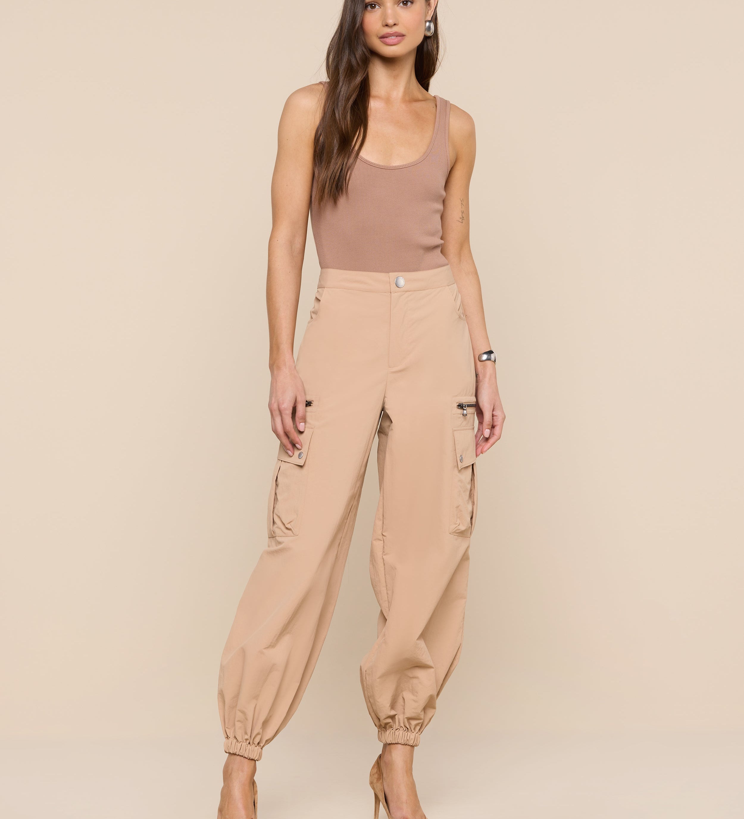 L'AGENCE - Greer Nylon Jogger