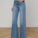 L'AGENCE - Louane Wide - Leg Flare Jean