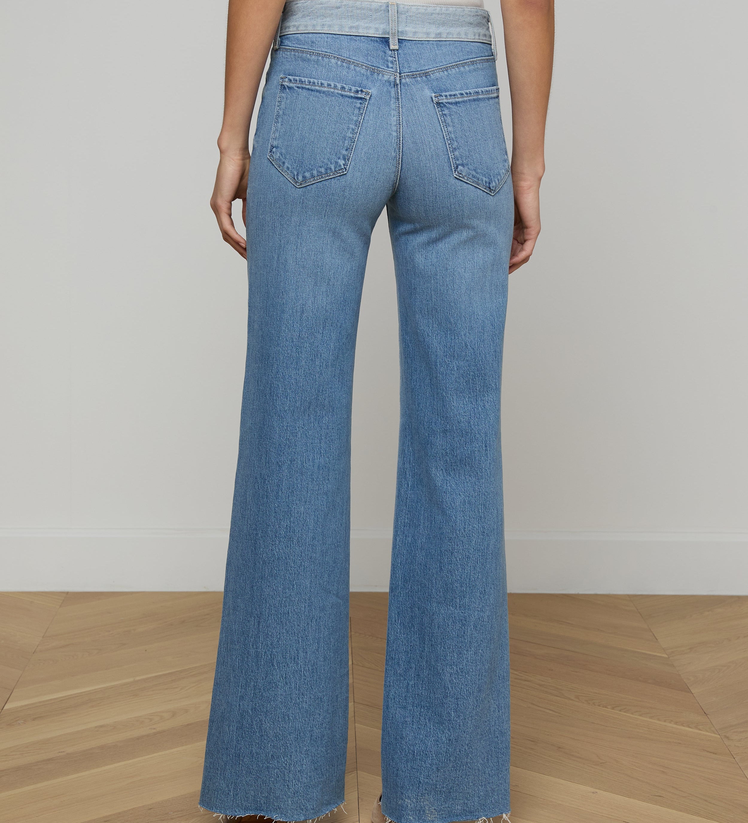 L'AGENCE - Louane Wide - Leg Flare Jean