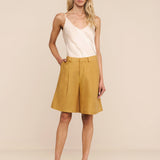 L'AGENCE - Doretta Linen - Blend Bermuda Short