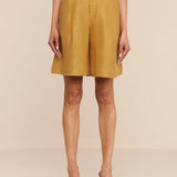 L'AGENCE - Doretta Linen - Blend Bermuda Short