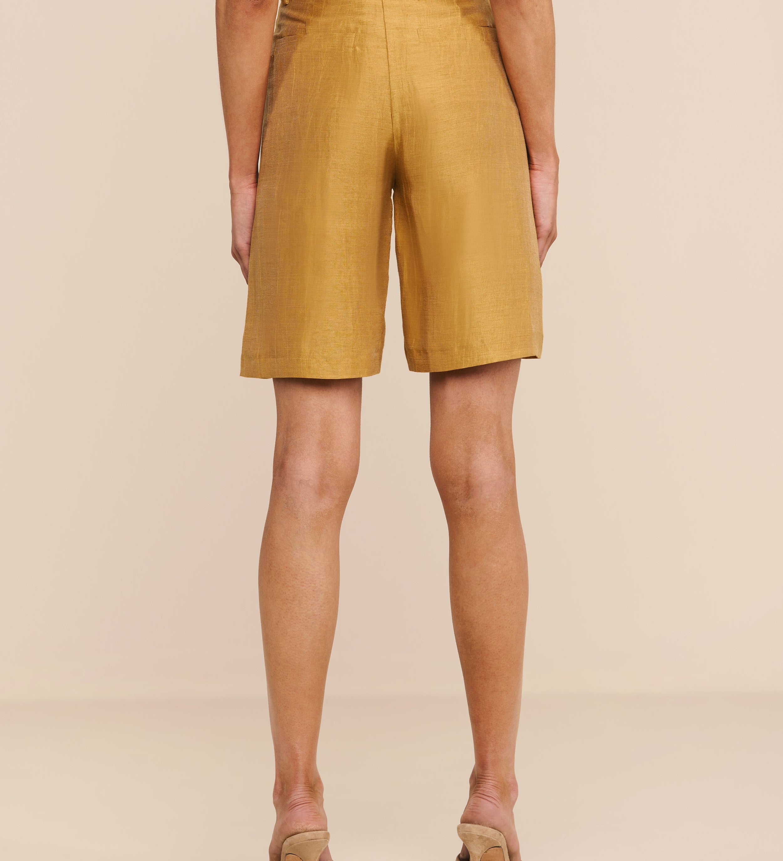 L'AGENCE - Doretta Linen - Blend Bermuda Short
