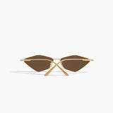 Khaite - x Oliver Peoples 2001C in Gold and Brown