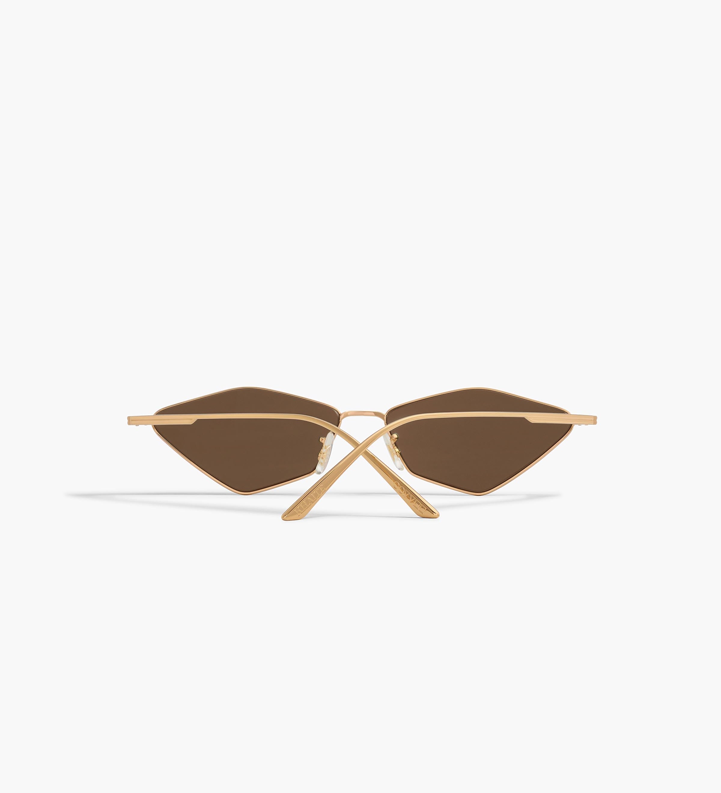 Khaite - x Oliver Peoples 2001C in Gold and Brown