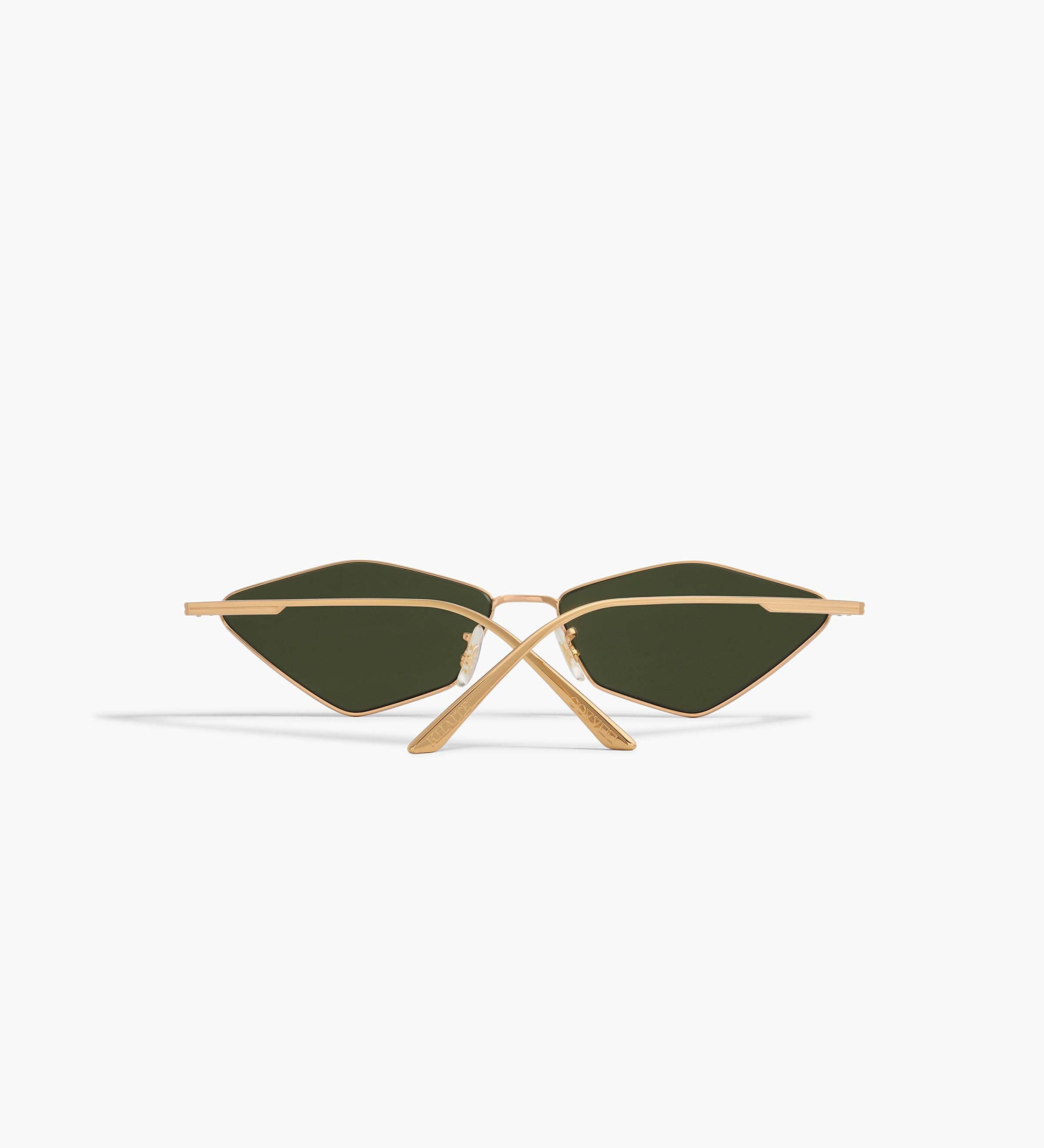 Khaite - x Oliver Peoples 2001C in Gold and Vibrant Green