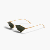 Khaite - x Oliver Peoples 2001C in Gold and Vibrant Green
