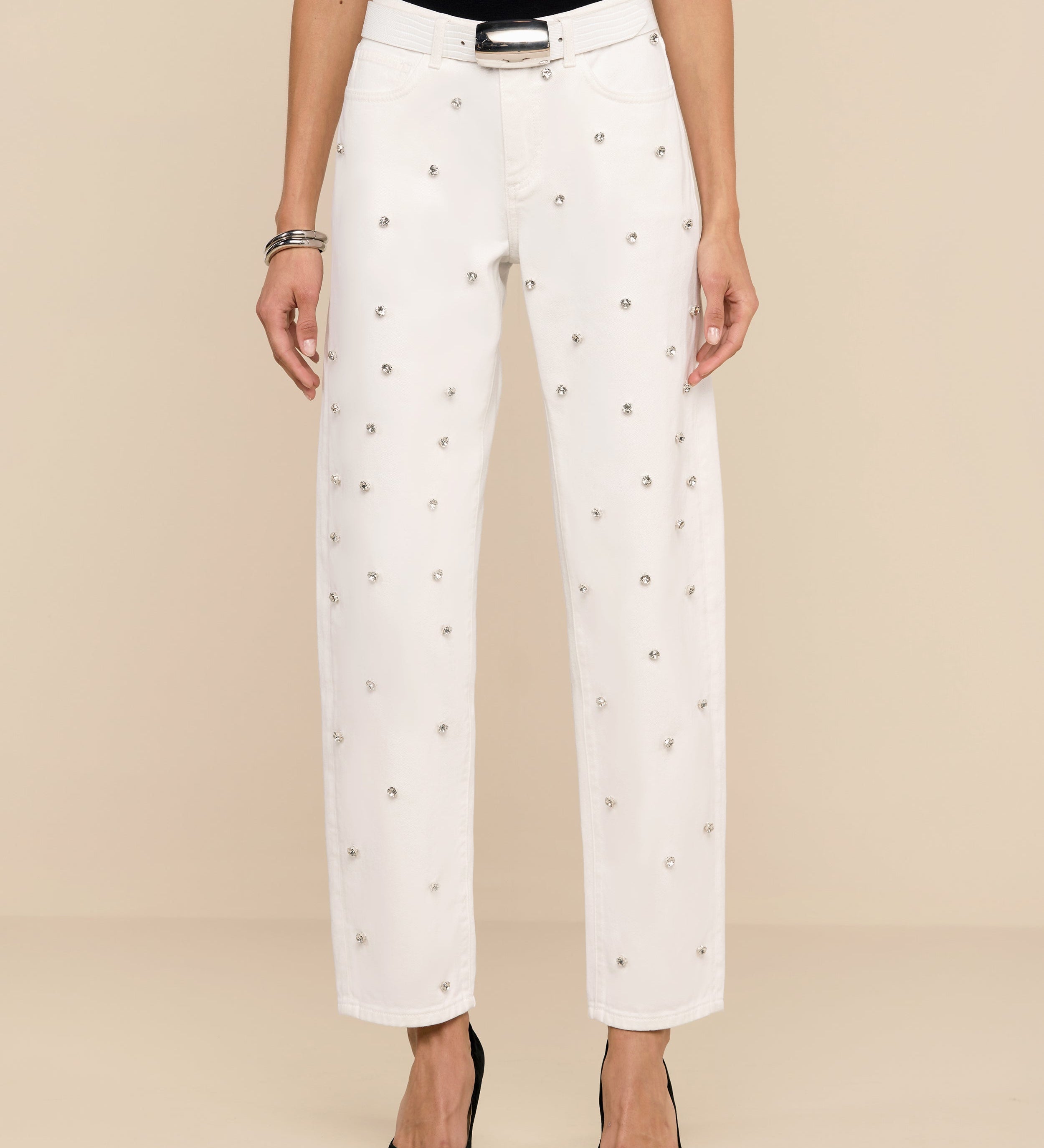 L'AGENCE - Bex Embellished Rodeo Jean