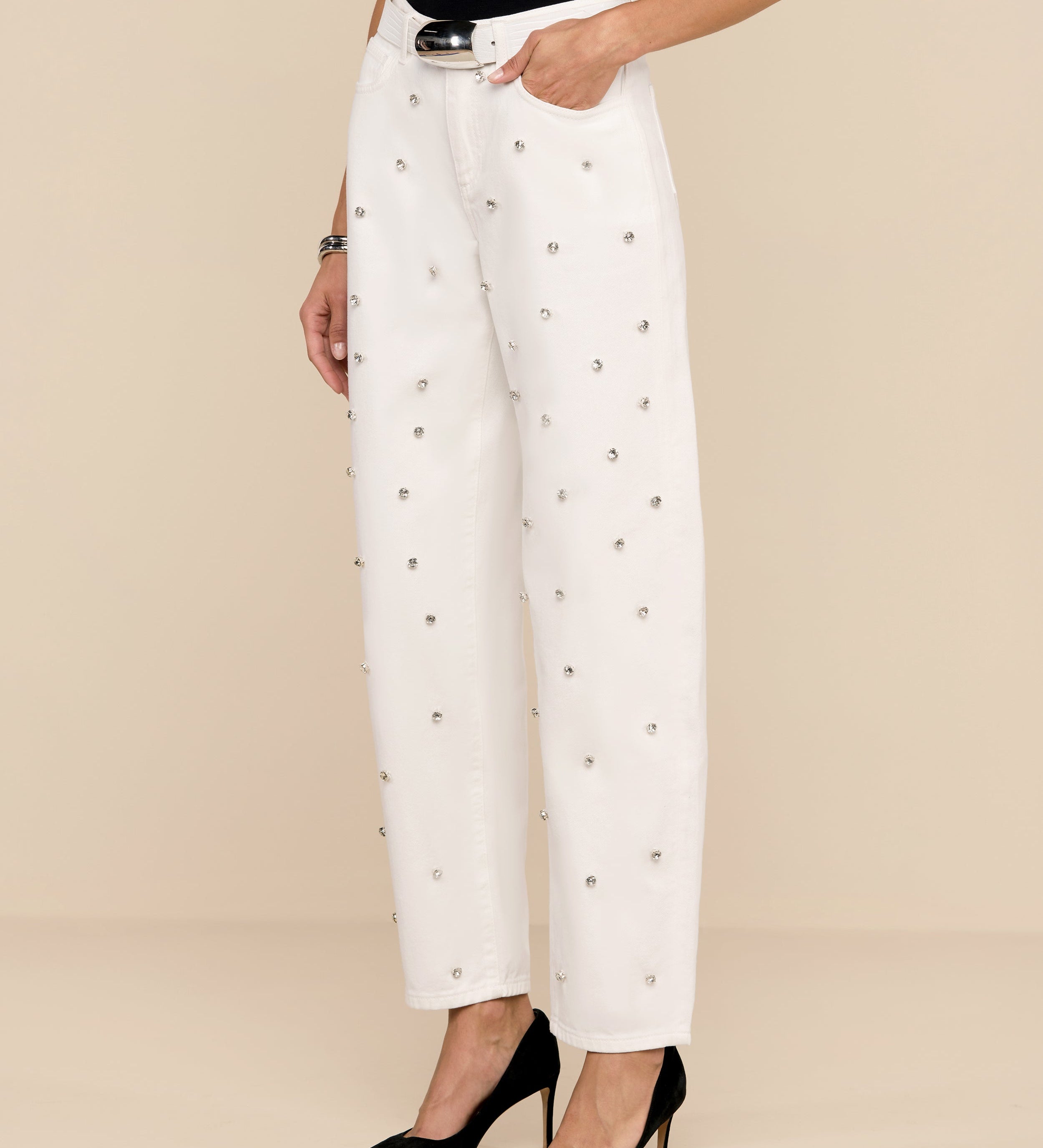 L'AGENCE - Bex Embellished Rodeo Jean